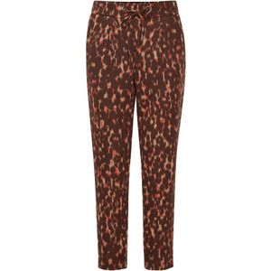 b.young Broek 'Rizetta'  beige / bruin / oranjerood