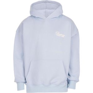 Dropsize Sweatshirt 'Studios'  lichtblauw / natuurwit