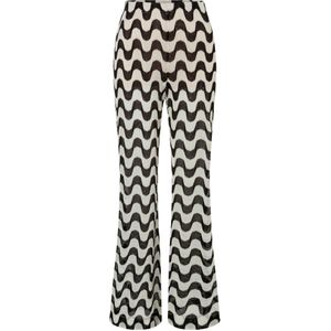 Ana Alcazar Broek 'Zomia'  zwart / offwhite