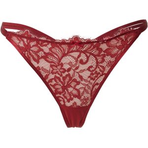 Hunkemöller String 'Isabella'  robijnrood
