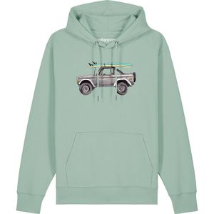 Watapparel Sweatshirt ' Surf Pickup '  mintgroen / gemengde kleuren