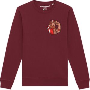 Watapparel Sweatshirt ' Seemann '  gemengde kleuren / bourgogne