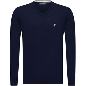 Jacey Quinn Trui  navy / wit