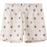 Korte broeken - Regular Fit Shorts - Geweven stof - All-over print - Elastische taille