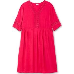 SHEEGO Zomerjurk  framboos