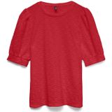 Vmflower - Top - O-hals - Korte Mouwen - Regular Fit