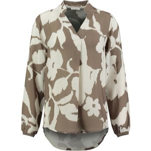 Key Largo Blouse 'Lorelei'  crème / bruin