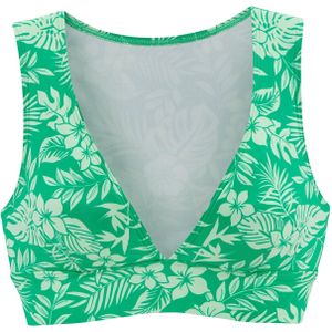 Venice Beach - Moloka - Bustierbikinitop - Groen Gedessineerd - Recycling-Polyamide