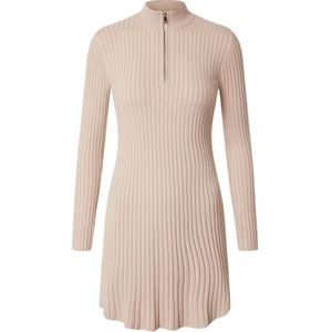 EDITED Jurk 'Karoline'  beige gemêleerd