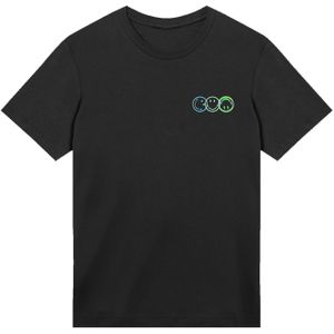 F4NT4STIC Shirt 'Smiley Originals Future Forecast Streetwear Front'  blauw / groen / zwart