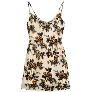 Superdry - Devore Cowl Neck Mini Slip Dress - Mouwloze Korte Jurk