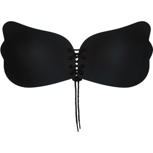 LingaDore - Zelfklevende Push-Up BH - Zwart