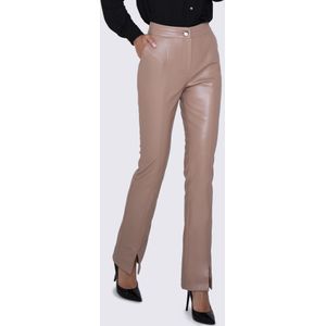 Anushka Broek  donkerbeige