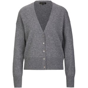 Dine'n'Dance Gebreid vest  grijs gemêleerd