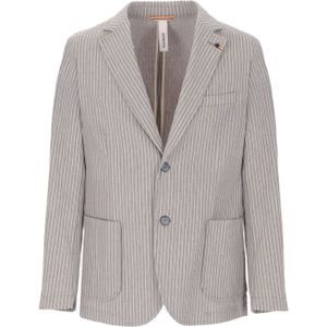 Distretto12 Colbert 'Tajo'  grijs / wit