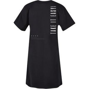 F4NT4STIC Jurk 'Take It Easy'  zwart / wit