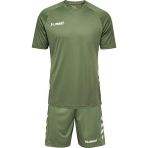 Hummel Trainingspak  olijfgroen