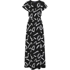 HotSquash Jurk  lichtblauw / olijfgroen / rood / zwart