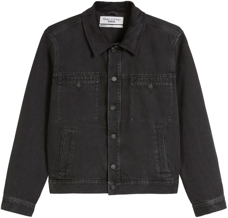 Marc O'Polo - DENIM - Tussenjas - Zwart