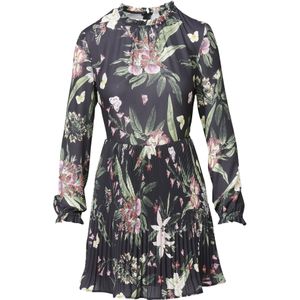 KOROSHI Jurk  groen / lila / rood / zwart