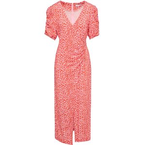 Laurella Jurk  oranje / rosa