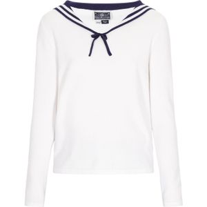 DreiMaster Maritim Trui  navy / wit