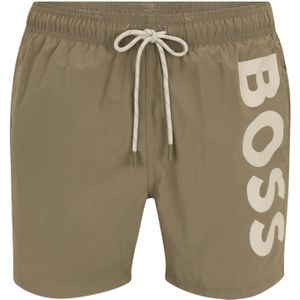 BOSS Zwemshorts 'Octopus'  beige / camel