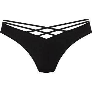 Slips - Zwart - Microvezel - 60% Polyamide, 35% Polyester, 5% Elastaan