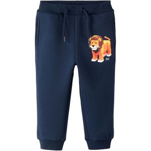 NAME IT Broek  navy / bruin / oranje