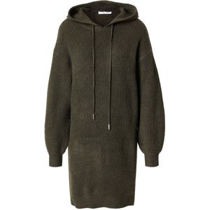ABOUT YOU Gebreide jurk 'Milly'  donkergroen