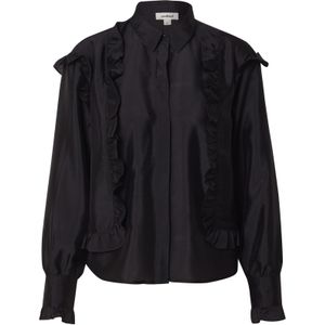 SOAKED IN LUXURY Blouse 'Karolina'  zwart