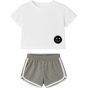 For You Moda Set  taupe / zwart / wit