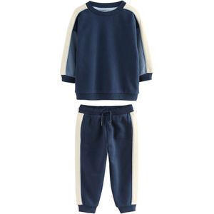 Next Joggingpak  beige / navy / lichtblauw