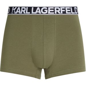 Karl Lagerfeld Boxershorts  grijs / kaki / zwart