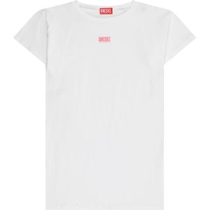DIESEL Jurk  lichtroze / wit