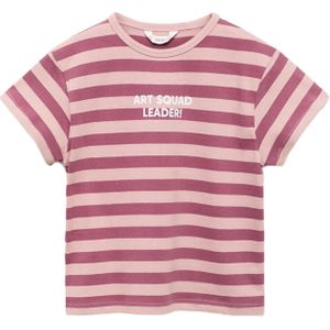 MANGO KIDS Shirt 'LEADER'  rosa / oudroze / wit