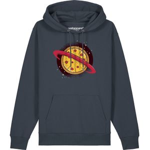 Watapparel Sweatshirt 'Pizza Planet'  antraciet / gemengde kleuren