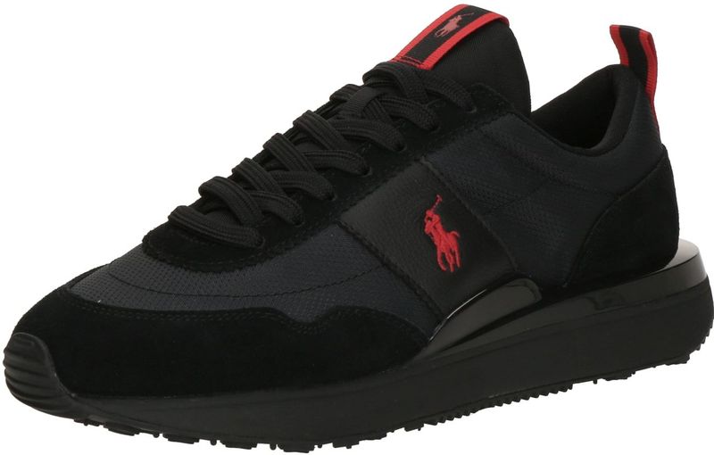 Polo Ralph Lauren Sneakers laag 'TRAIN 89'  rood / zwart
