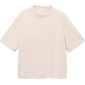 MANGO Shirt 'SITA'  lichtbeige