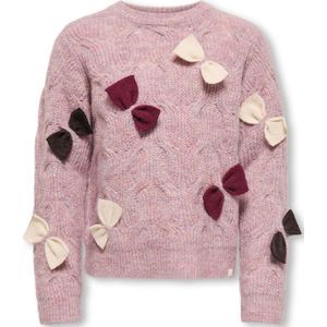 ONLY MINI - Vest - Knitwear - O-hals - Lange Mouwen - Loose Fit