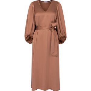 SEIDENSTICKER Jurk 'September Drop 252'  kastanjebruin