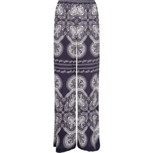 Seidensticker - Stoffen Damesbroek - Wide Leg - Elastische Band - Viscose