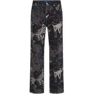 KARL LAGERFELD JEANS Jeans  grijs / lichtgrijs / zwart