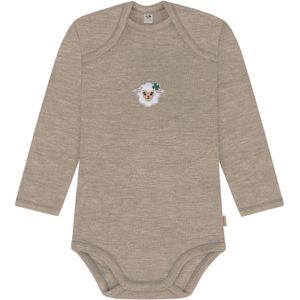 normani Rompertje/body 'Auckland'  beige gemêleerd / donkergroen / wit