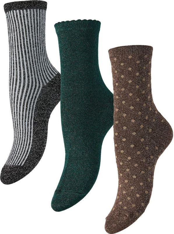 PIECES Sokken  gemengde kleuren / zwart