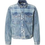 SCOTCH & SODA Tussenjas  blauw denim / lichtblauw
