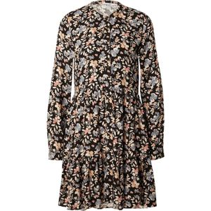 Hailys Blousejurk 'La44ura'  beige / opaal / abrikoos / zwart