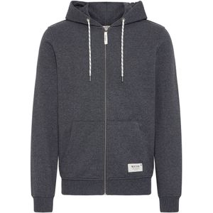 INDICODE JEANS Sweatvest 'Playno'  donkergrijs