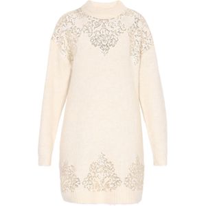 usha BLACK LABEL Gebreide jurk  crème