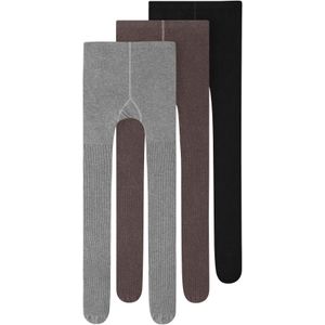 TWO SOON Panty's  grijs / zwart